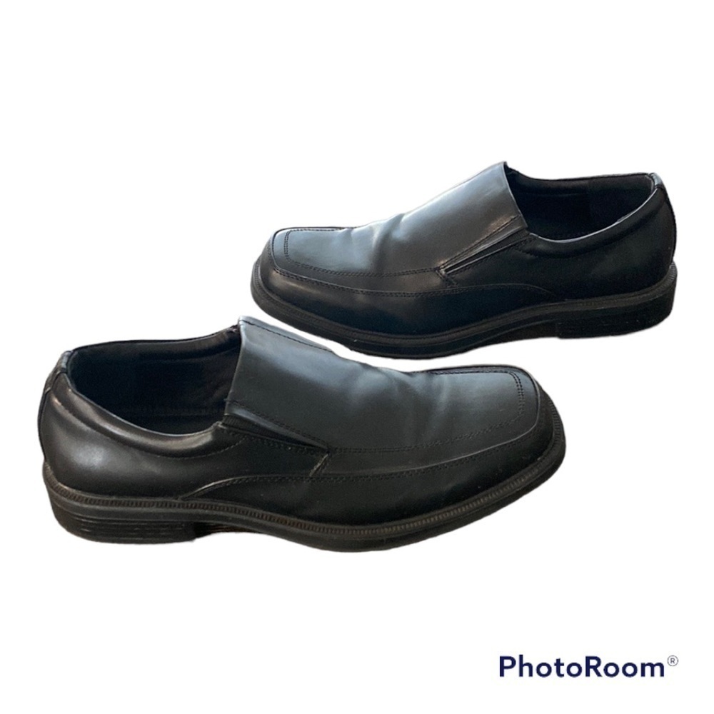 DEXTER Comfort Memory Foam Mens Square Toe Dress Shoes | 9 1/2